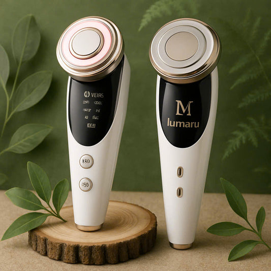 7-in-1 Facial Massager EMS Micro-current Color Light Vibration LED Beauty